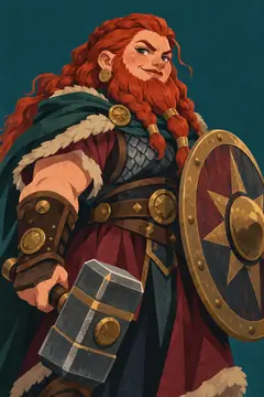 Brakka Ironbraid, The Shieldmaiden
