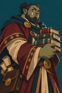 Grom the Learned, The Scholar with Tusks