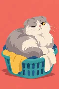 Mochi, The Round and Unbothered