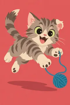 Pickle, The Kitten of Pure Chaos